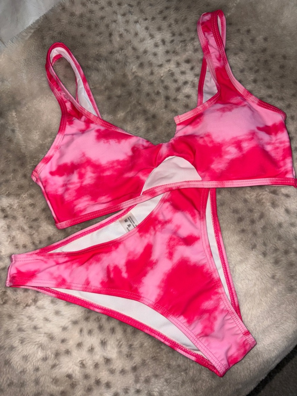 SHEIN Pink Bikini Set